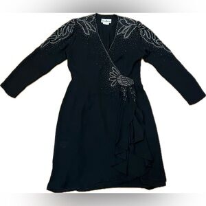 Jack Bryan | Vintage Beaded Cocktail Dress